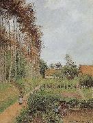 Camille Pissarro farms Germany oil painting artist